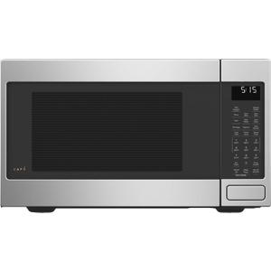 Caf Countertop Convection Microwave Oven with Child Lock Technology, Broil, Auto-Cook, Roast, Defrost, Warm, Scan-to-Cook WiFi-Connectivity, 1000W, 1.5 Cu. Ft, Stainless Steel CCWK15C1WSS