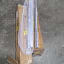 Pool Deck Drain 1.25-Inch Wide X 39.3-Feet Long,Silver Outdoor Deck Drainage System 304 Stainless Steel with Coupling,Channel Drain for Concrete/Paver/Patios/Walkways