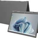 mCover Case ONLY Compatible for 2022~2023 15.6" HP Envy x360 15-EW0000 (Intel CPU) / 15-EY0000 (AMD CPU) Series Laptop (NOT Fitting Any Other HP Models) - Black