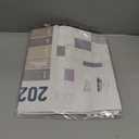 GuassLee Large Yearly Wall Calendar 2026, Full Year Calendar One Page, Jan 2026 - Dec 2026, Annual Planner 2026, 24"X 48" Wall Planner 2026 Large with Foam Stickers (White)