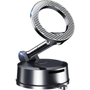 Qifutan for MagSafe Dash Mounted Holders Phone Holders for Your Car Phone Mount for Car Windshield Dashboard Universal Desk Mounts Hands Free Automobile Cell Phone Holder Fit for iPhone Smartphone