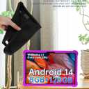 Case for ApoloSign EP1095T Tab 11 Android 14 Tablet 11 Inch ，Shock Proof Lightweight Stand Rubber Shell Protective Cover,Kids Friendly Soft Silicone for ApoloSign EP1095T Tab 11,Purple