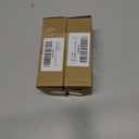 2 x Veharvim One-Handed-Operation Sunglasses Holder for Car, Visor Sunglass Holder Clip, Car Accessories Interior, Universal Fit Silicone Padded Visor Sunglass Holder Car, Unmatched Durability (1 Pack)