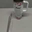 Hawaii Gifts Tumbler 40oz with Handle, Summer Hawaiian Gifts for Women, Hawaiian Tropic Ohana Coffee Cup, Christmas Birthday Appreciation Hawaii Gift for Aunt Sister Grandma Friends Colleagues