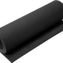 EVA Foam 5mm, Cosplay Foam Roll 16 x 59in (6.5sqft) Black, Suitable for Large Foam Cosplay Modeling, DIY Projects, Crafts,Ultra High Density 90 kg/m3.