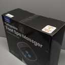 Puboo Collapsible Foot Spa Bath Massager with Heat, 95-115F Precise Temp Control, Motorized Massage Rollers, Heated Foot Bath Soak Tub, Fits US Mens Size 11, Gift for New Year (Dark Blue)