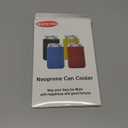 12oz Standard Can Sleeves Insulators Sleeves Standard Can Covers 12OZ Beer Bottle Sleeves Coolers Holder Non-slip Neoprene Can Coolier Sleeves 4PCS (Black/Red/Yelllow/Blue)