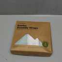 3-Pack Organic Baby Swaddle Sleep Sacks - Swaddles for Newborns, Infant 0-3 Months, Baby Girls, Boys, Soft & Snug Newborn Sleep Sack, Nursery Swaddling Blankets (Bunnies)