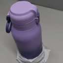 Momcozy Portable Bottle Warmer for Travel – Dual Heating Modes for Breast Milk & Water, Portable Milk Warmer with Fast Heating & Long Battery Life, 17 Ounces Large Capacity, Purple