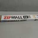 ZIPWALL SLP4 12 Foot Spring Loaded Dust Barrier Poles (Pack of 4), 4 Pack, Silver, 4 Count