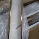 Lirvama 19.7" Alabaster Wall Sconce Set of 2, 18W LED 3000K Warm White