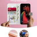 DEENAKIN for iPhone 15 Case Wallet, Card Slots Holder + Cash Clip | RFID-Blocking, Military-Grade Drop Protection & UV-Printed Artwork, Magnetic Closure with Leather Kickstand