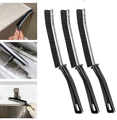 3 Pcs Hard Bristle Cleaning Brush, Corner Cleaning Brush, Crevice Cleaning Brush, Thin Cleaning Brush for Kitchen and Bathroom, Gap Cleaning Brush