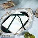 3 x Hunter Green Velvet Ribbon Christmas Bow 5 x 7 Inches Premade Green Bows for Christmas Tree Hanging Decorations Gift Wrapping Wreaths Crafts Outdoor Indoor Home Decor Wedding, Pack of 24