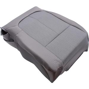 MOTOKU Grey Driver Side Bottom Replacement Cloth Seat Cover for Ford F150 2011-2014