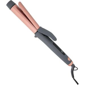 Hairitage Curl Envy Hair Curling Iron 1 1/4 Inch - Ceramic Tourmaline Curling Iron 1.25' Barrel - Silky Smooth + Bouncy Curls - 4 Digital Heat Settings up to 450 Degrees - Auto Shut-Off