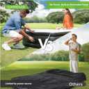 COMMOUDS Twin Air Mattress with Built-in Battery Powered Removable Pump, 13" High Inflatable Mattress, Portable Blow up Mattress, Air Bed for Camping, Home and Guest