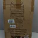 20 Inch Carry on Luggage 22x14x9 Airline Approved Blue PC Hardside YKK ZipperedDouble Spinner Wheels Lightweight Suitcase TSA Lock Travel for Men and Women