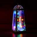 Led Fairy Lights Battery Operated, 2 Packs Mini Battery Powered Copper Wire Starry Fairy Lights for Bedroom, Christmas, Parties, Wedding, Centerpiece, Decoration (5m/16ft Multi-Colored)