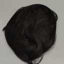 Long Straight Remy Hair Wigs Natural Black Heat Resistant Fiber Hair Full Machine Wig with Bangs Cosplay Party Wig For Fashion Women (24 Inch)