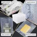 50Pcs Bubble Pouches Wrap,8x10Bubble Pouches for Shipping,Double Wall Bubble Cushioning Wrap out Bags for Mailing Packing,Moving and Storage Glass Fragile China Dishes Electronic Item