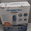 Conair Jet Hydro Spa - Portable Bath Spa with Dual Hydro Jets for Tub - Bath Spa Jet for Tub Creates Soothing Bubbles and/or Massage - Spa Bath for at Home Use
