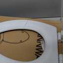 Bidet Seat for Elongated Toilet Seat Non-Electric Soft Close with Quick Release Hinges for Easy Clean Dual Nozzle Front and Rear Wash(PG303A)