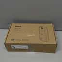 Veise VE017-B Fingerprint Smart Lock for Front Door, App Control, 8-in-1 Keyless Entry Deadbolt with 2 Zinc Alloy Lever Handles Set, Emergency Power Port, Auto Lock, Electronic Keypad, Black