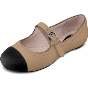 Bloch Girl's Cassiopeia Ballet Flat (12 Little Kid, Capuccino/Black) Bloch Girl's Cassiopeia Ballet Flat (12 Little Kid, Capuccino/Black)