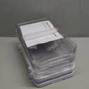 Delamu 2-Tier Multi-Purpose Bathroom Under Sink Organizers and Storage, Stackable Kitchen Pantry Organization, Pull Out Medicine Cabinet Organizer with Movable Dividers, White, 2 Pack