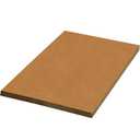 Partners Brand Corrugated Cardboard Sheets, 30" x 60", Kraft (Pack of 5)