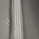 Silent Double Curtain Track Ceiling Mount 6'/8'/10'/12'/15', Wide 4" White Aluminum track Curtains Rail, Bedroom/Window/Hotel Drop Ceiling Curtains Tracks (without curtains & hooks) (Double, 12ft)