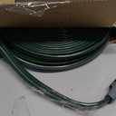 Watoo 2026 Sprinkler Hose & Soaker Hose for Yard - 100 FT Reinforced Flat Garden Hose with Holes, Heavy Duty No-Kink Lawn Irrigation Hose (Includes Stakes, High Pressure Spray)