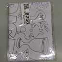 WorldBazaar Easter Christian Coloring Poster Craft for Kids 3PCS Large He is Risen Jesus Coloring Banner Tablecloth Easter Craft Classroom Home Activity Holy Week Religious Spring Party Favors