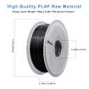 Likesilk 3D Printer Filament PLA F 3D Printing Filament 1.75mm Dimensional Accuracy +/- 0.02 mm, 0.25KG & 1KG & 10KG (Red+Yellow+Blue+Green 4KG)