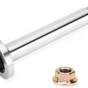 738-1186 Spindle Shaft Fits for MTD/Tory Bilt/Cub Cadet Lawn Mower 738-1186A 753-06348 Stainless Steel Drive Shaft Included Nut Parts Replace# 912-0417A GW-7120417A 753-05549