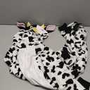 Wizland Kids Cow Costume Onesie for kids Unisex Kids Animal Outfit Halloween Dress Up (8-10)