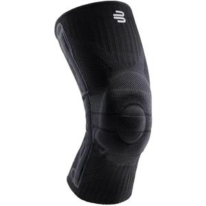 Bauerfeind Sports Knee Support - Knee Brace for Pain Relief and Stabilization - Patellar Knee Pad for Enhanced Support - Targeted Compression - Lightweight & Durable (X-Small, All Black)