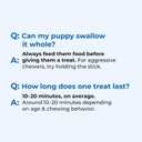 N-Bone Puppy Teething Sticks Variety Pack, Chicken & Pumpkin & Peanut Butter Flavor, Total 3 Bags, 11.22-oz (EXP 09/28/27)