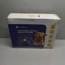 VERALUX Dog Stairs for Large Dogs to Get in Car - 5 Step Foldable Pet Ladder Holds 200lbs - Includes XL Lift Harness - Non-Slip, Joint-Friendly Steps for SUVs, Trucks, Vehicle Entry