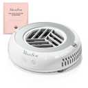 MelodySusie PocketSized Nail Dust Collector with Lightweight Design,HProA 6000RPM Ultra-Small Nail Vacuum Fan with 3 Suction Modes and 30 Disposable Filter Papers for Beginner & Daily Nail Care,White