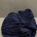 Sunbeam Twin Size Microplush Electric Heated Throw Blanket Royal Blue 