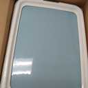 IRIS USA Pee Pad Holder - for Small Sized Dog and Puppy Pee Pads, Secured Latches, Non-Skid Feet, High Polish Finish for Easy Cleaning, Leak Protection, Fits 17"x23" Pad, Blue