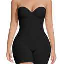 Slimers Strapless Shapewear Tummy Control: Strapless Body Shaper For Women With Built In Bra - Shapewear Bodysuit for Dress L