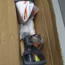 Electric Weed Wacker Cordless,24V Weed Cordless Eater Battery Powered,Weed Cutter with 2Pcs 4.0Ah Batteries,1300W Motor,2 Types Blades,Grass/String Trimmer Lawn for Yard and Garden (Gray)