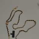 MAGEASY Crossbody Phone Chain Strap - Universal Metal Crossbody Phone Lanyard With Adjustable Length, Chic Cell Phone Necklace Phone Strap for iPhone & Android Phones - Classic Gold Metal