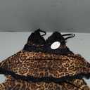 Avidlove Womens Sweetness Cami Set Lace Camisole Lingerie Nightwear Sexy Pajamas Lounge Sets (Small, Leopard)
