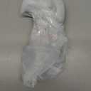 FYY Over The Door Hooks, 4 Pack Hangers Hooks with Rubber Prevent Scratches Heavy Duty Organizer for Living Room, Bathroom, Bedroom, Kitchen Hanging Clothes, Towels, Hats, Coats, Bags White (Short)