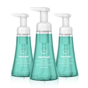 Method Foaming Hand Soap, Waterfall, 10 fl oz (Pack of 3)