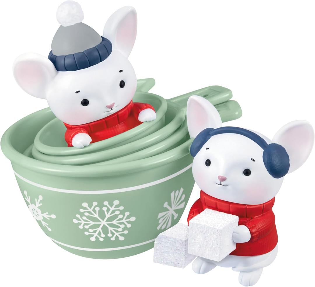 Hallmark Keepsake Christmas Ornament 2025, Merry Mice in Measuring Cups